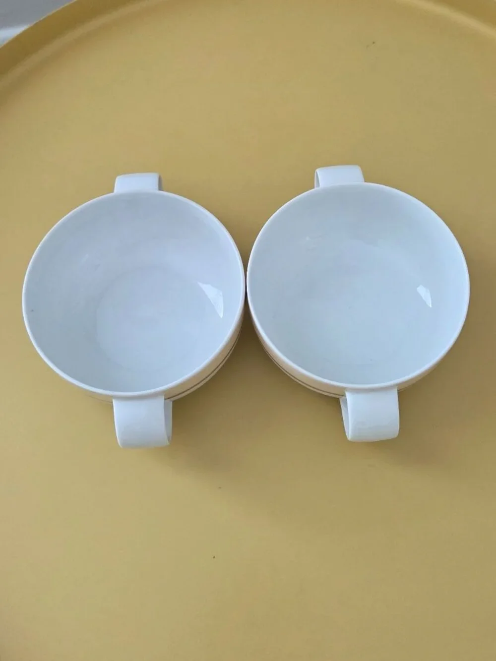 ROSENTHAL STUDIO-LINIE Two-Handled Soup Bowls - Set of 2 - GERMANY